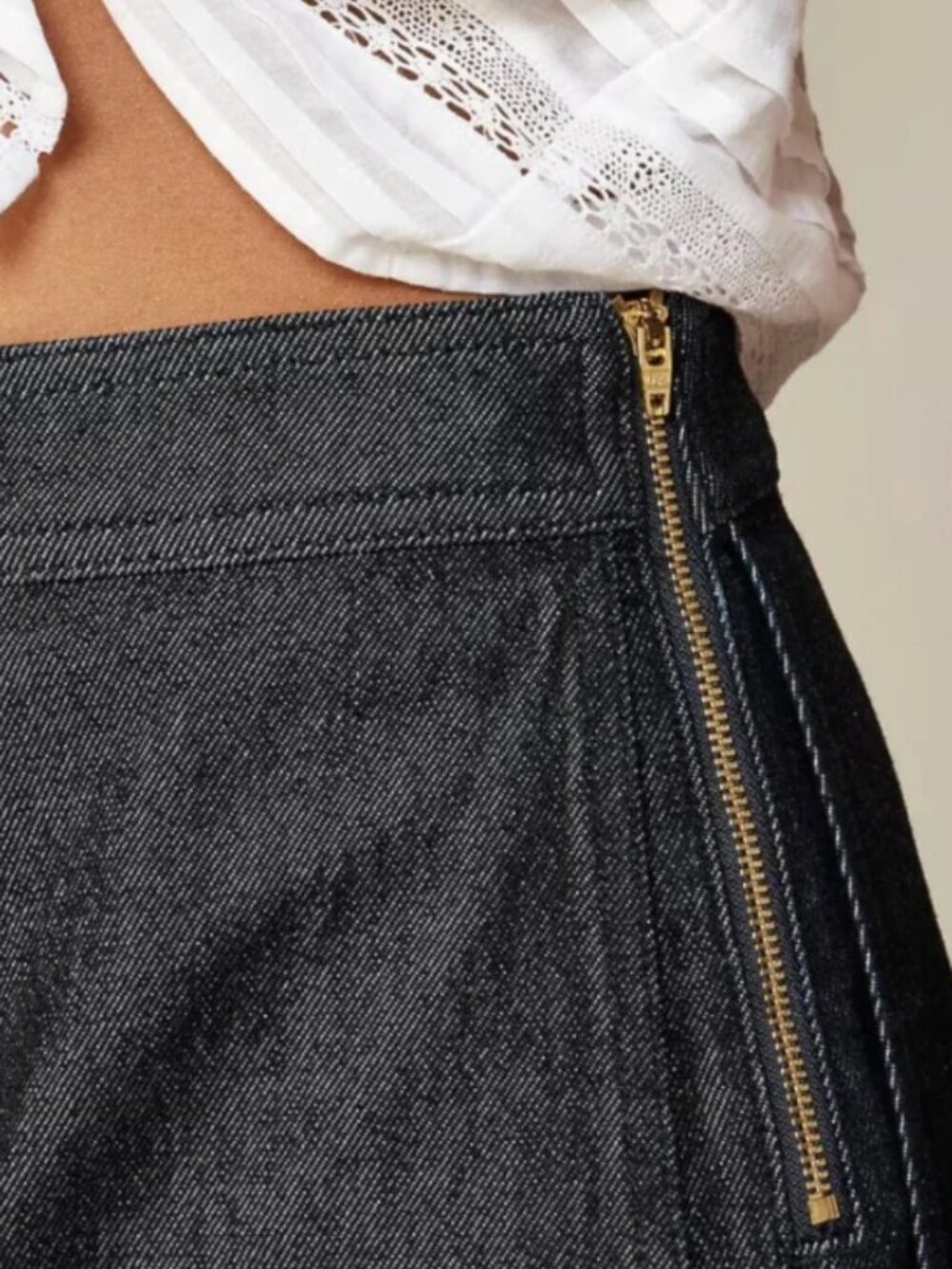 J Crew Denim Skort, Dark Wash, Size 16, NwT - Picture 3 of 4
